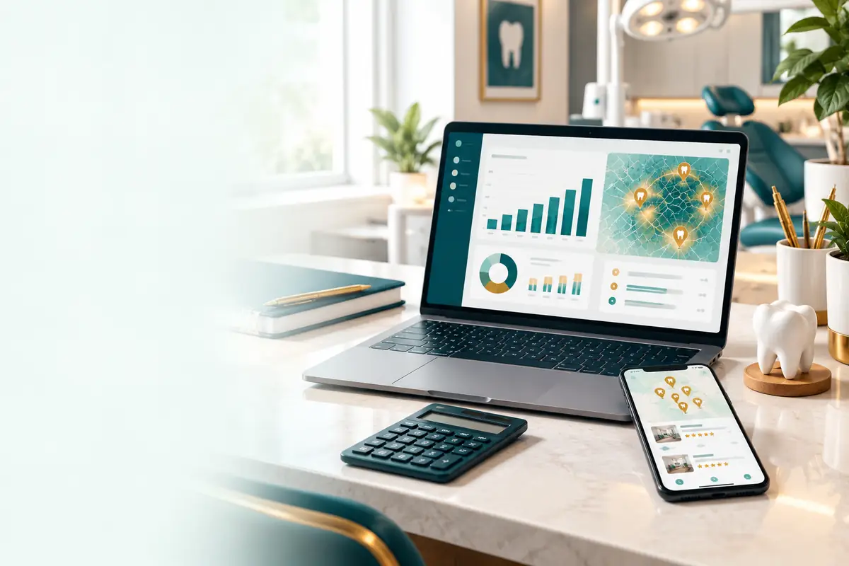 Free dental marketing tools: competition checker, ROI calculator and website check