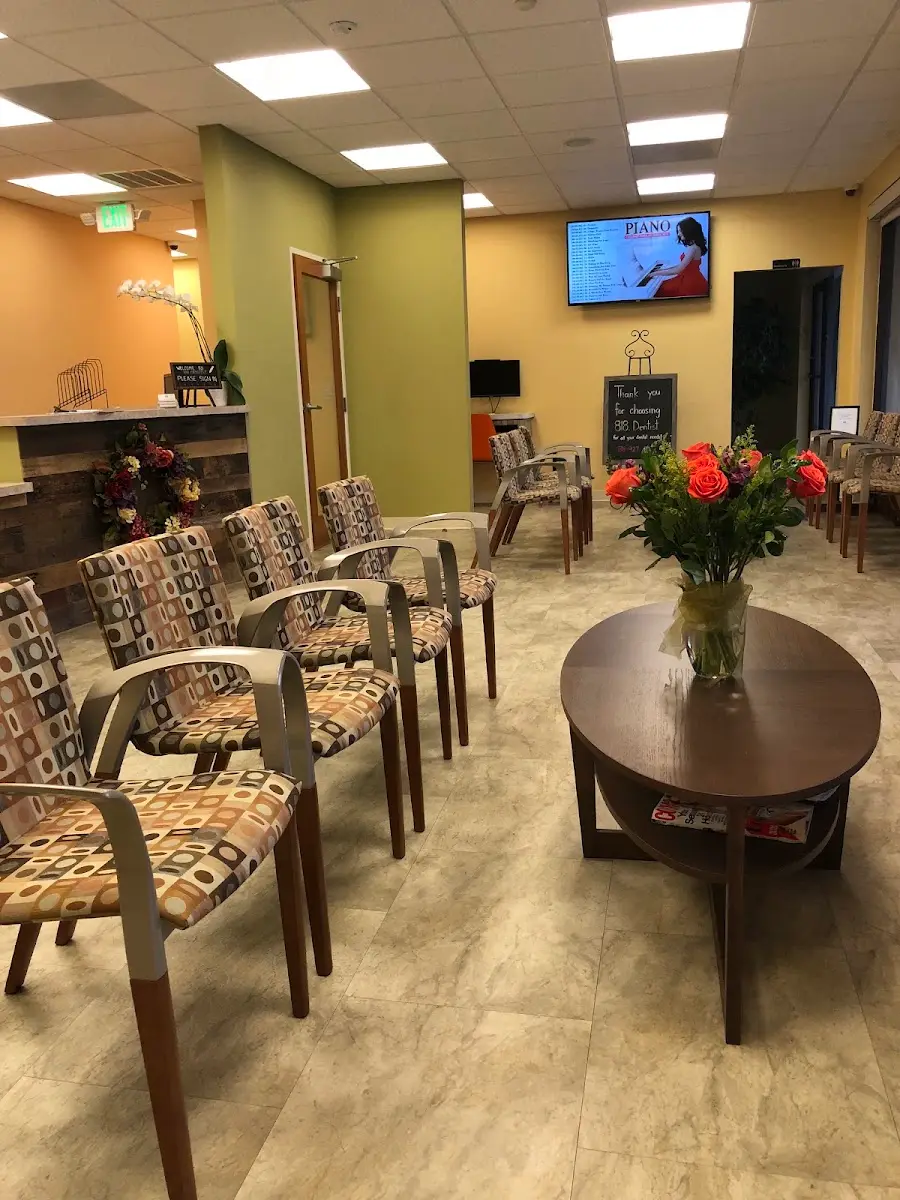Reception at 818.dentist, Van Nuys, Van Nuys