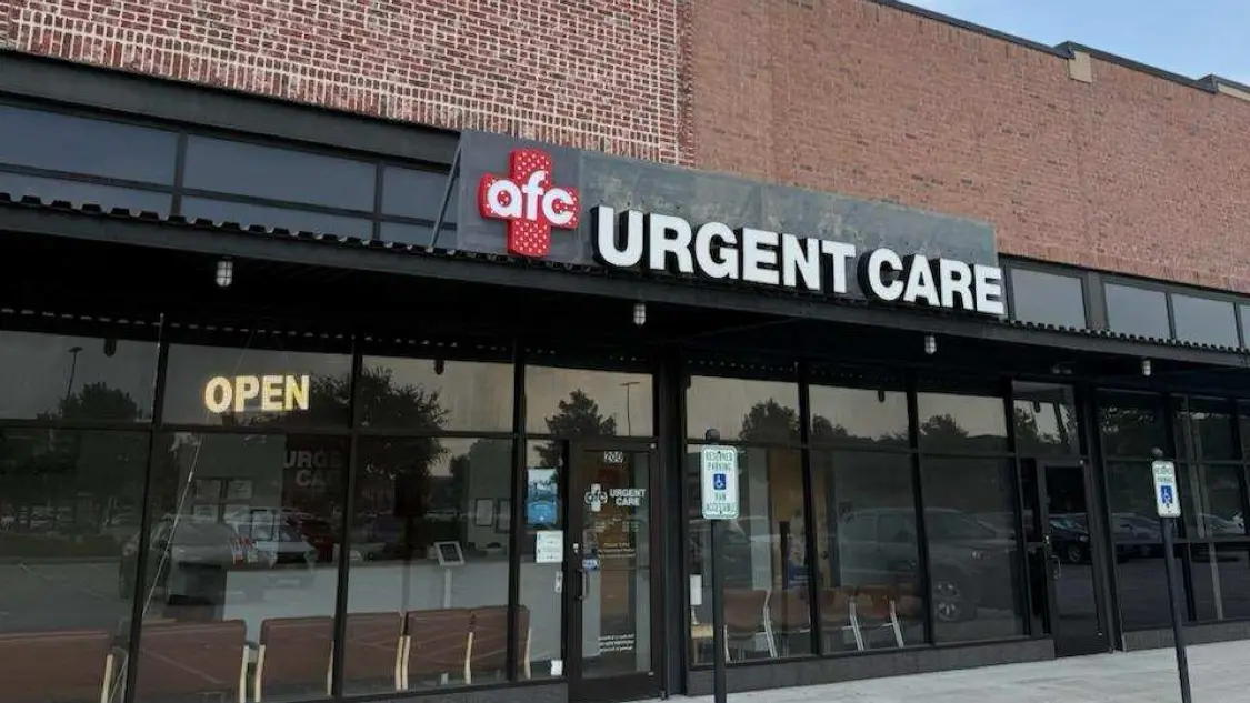 Treatment room at AFC Urgent Care Washington Heights, Downtown Houston, Houston