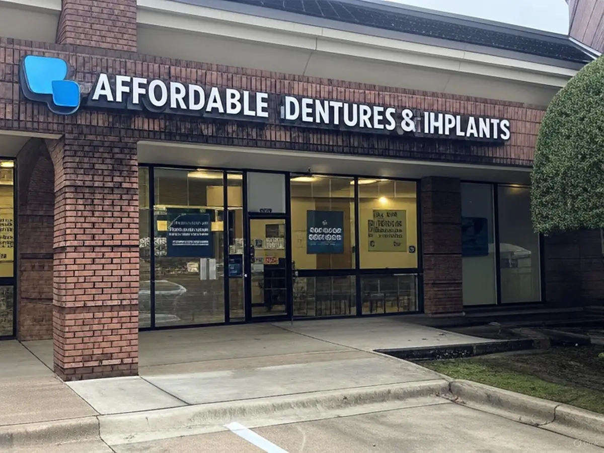 Waiting area at Affordable Dentures & Implants, Ridglea, Fort Worth