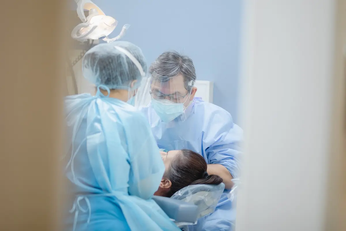Treatment room at Arcadia Dental Group, Arcadia, Arcadia