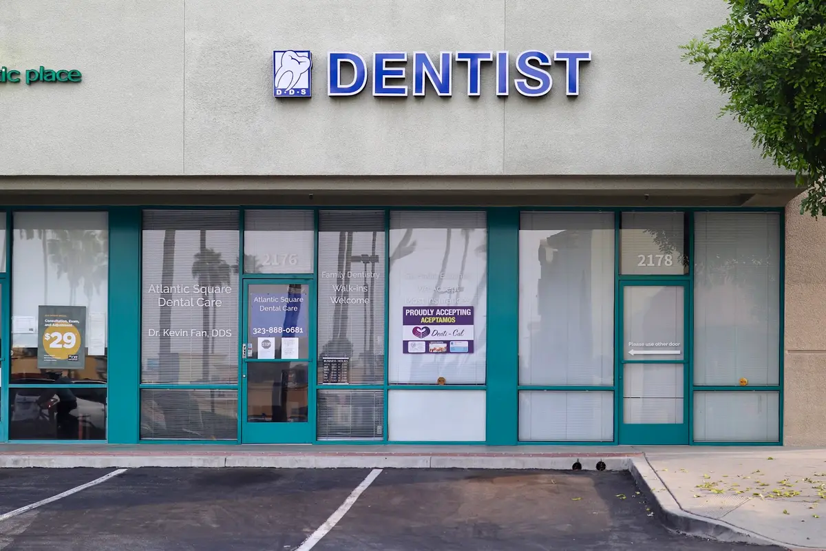 Waiting area at Atlantic Square Dental Care, Monterey Park, Monterey Park
