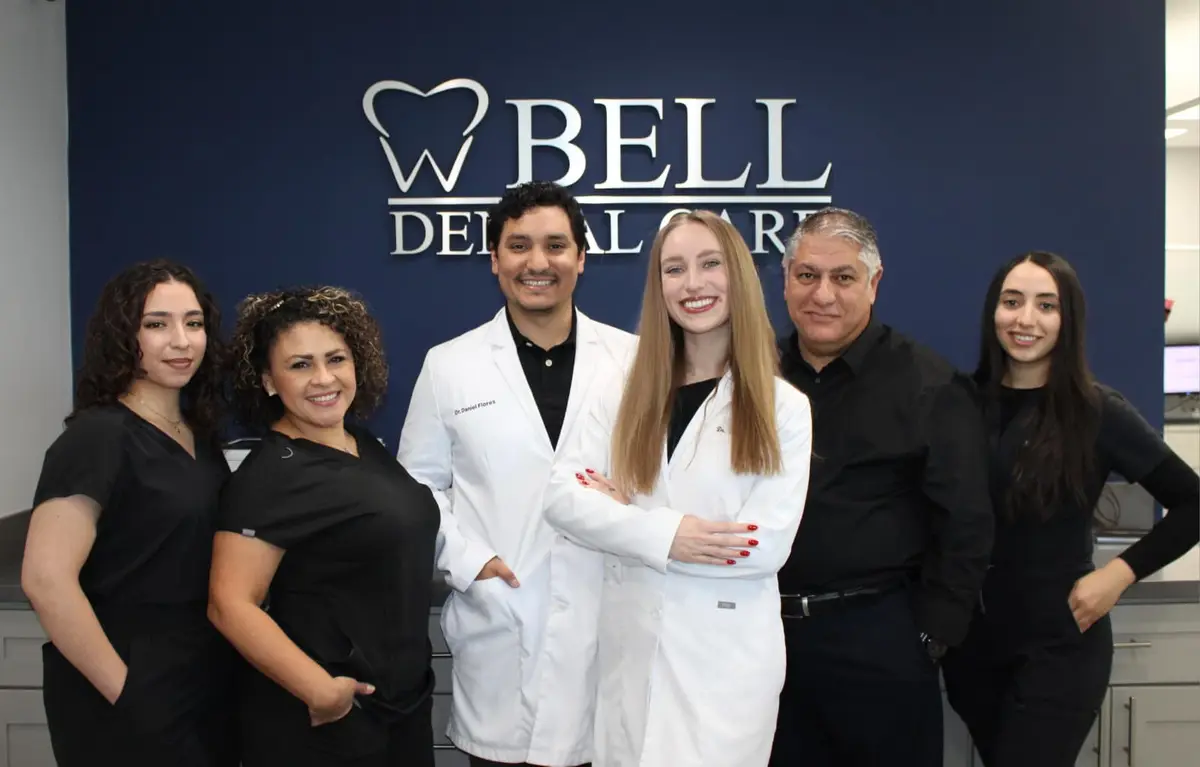 Front entrance of Bell Dental Care, Bellflower, Bellflower