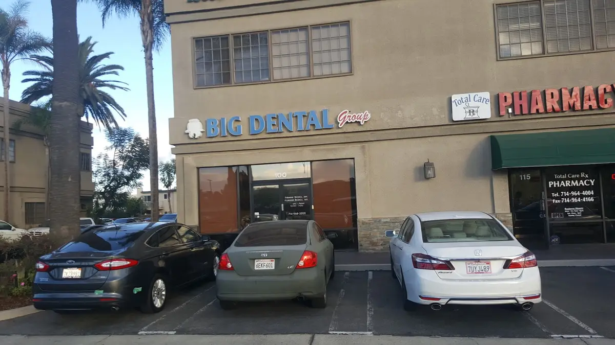 Waiting area at Big Dental Group, Huntington Beach, Huntington Beach