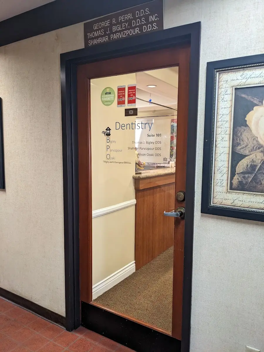Treatment room at Bigley, Parvizpour , A. Ozaki & Tahhan, Minasyan, DDS, Whittier, Whittier