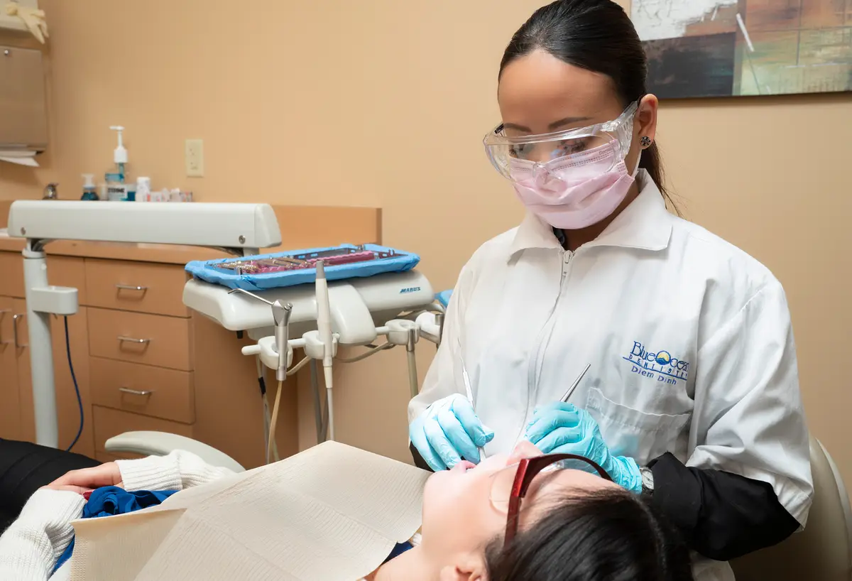 Treatment room at Blue Ocean Dentistry, Glendora, Glendora