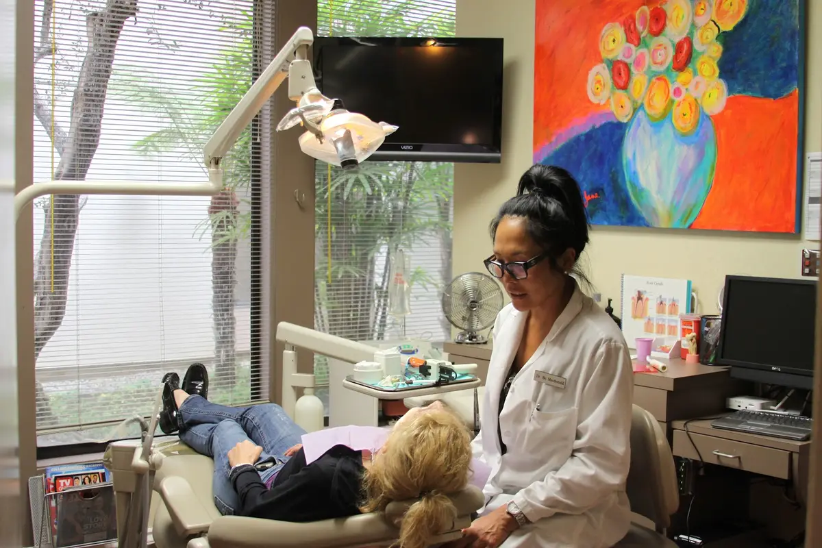 Waiting area at Bo Macdonald, DDS, West Los Angeles, Los Angeles