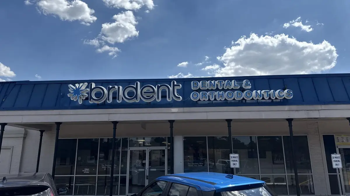 Reception at Brident Dental & Orthodontics, Westbury, Houston