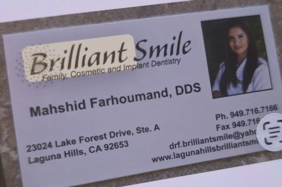 Chairside at Brilliant Smile, Laguna Hills, Laguna Hills