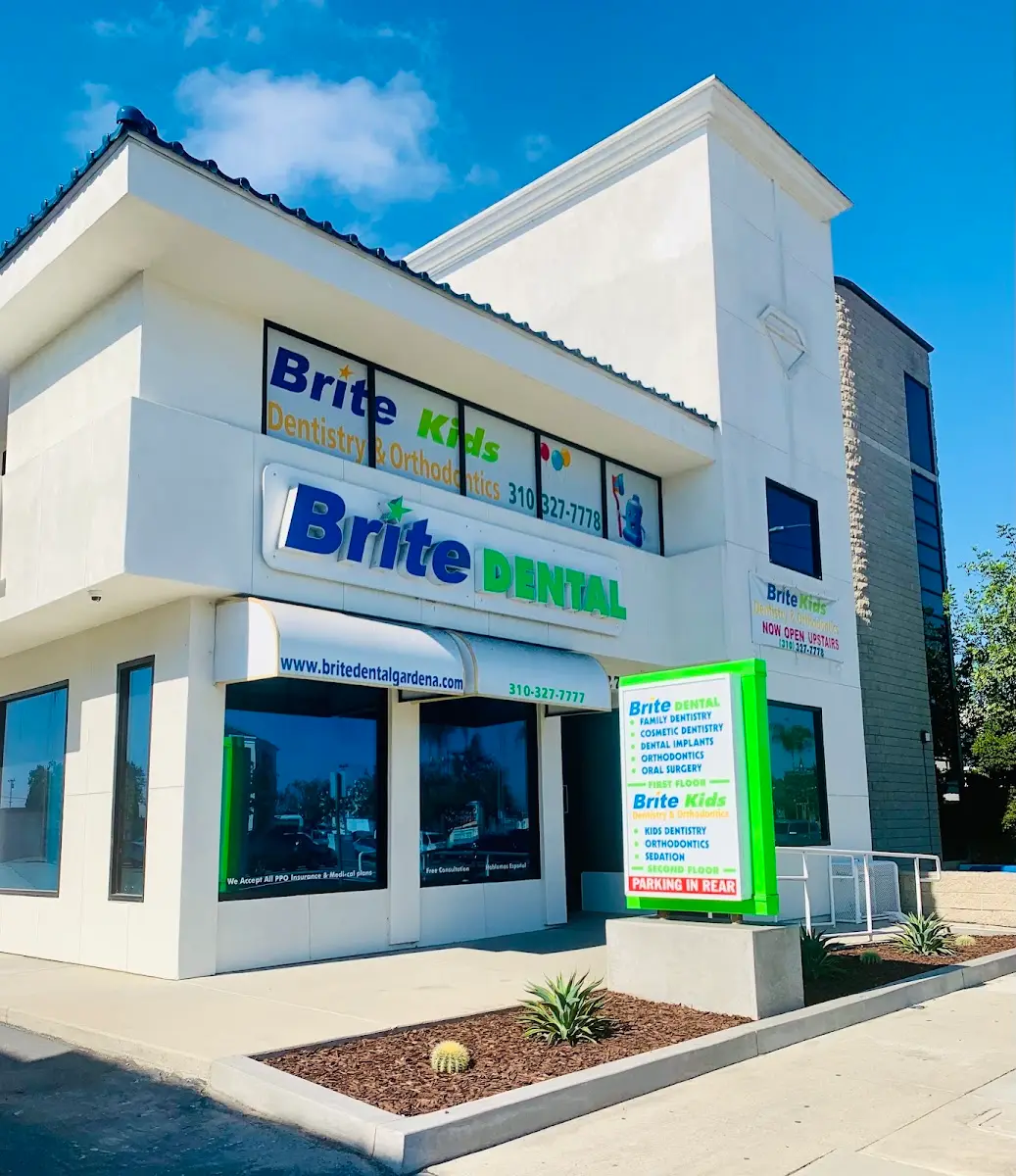 Waiting area at Brite Dental, Gardena, Gardena