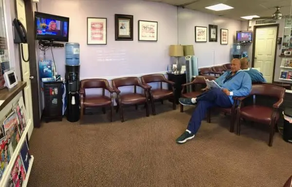 Treatment room at Bruce Matson, DDS, Hobby, Houston