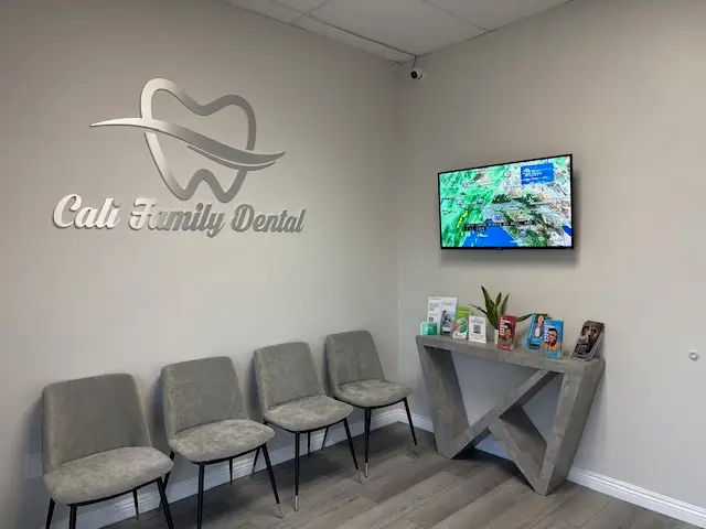 Waiting area at Cali Family Dental, Pico Rivera, Pico Rivera