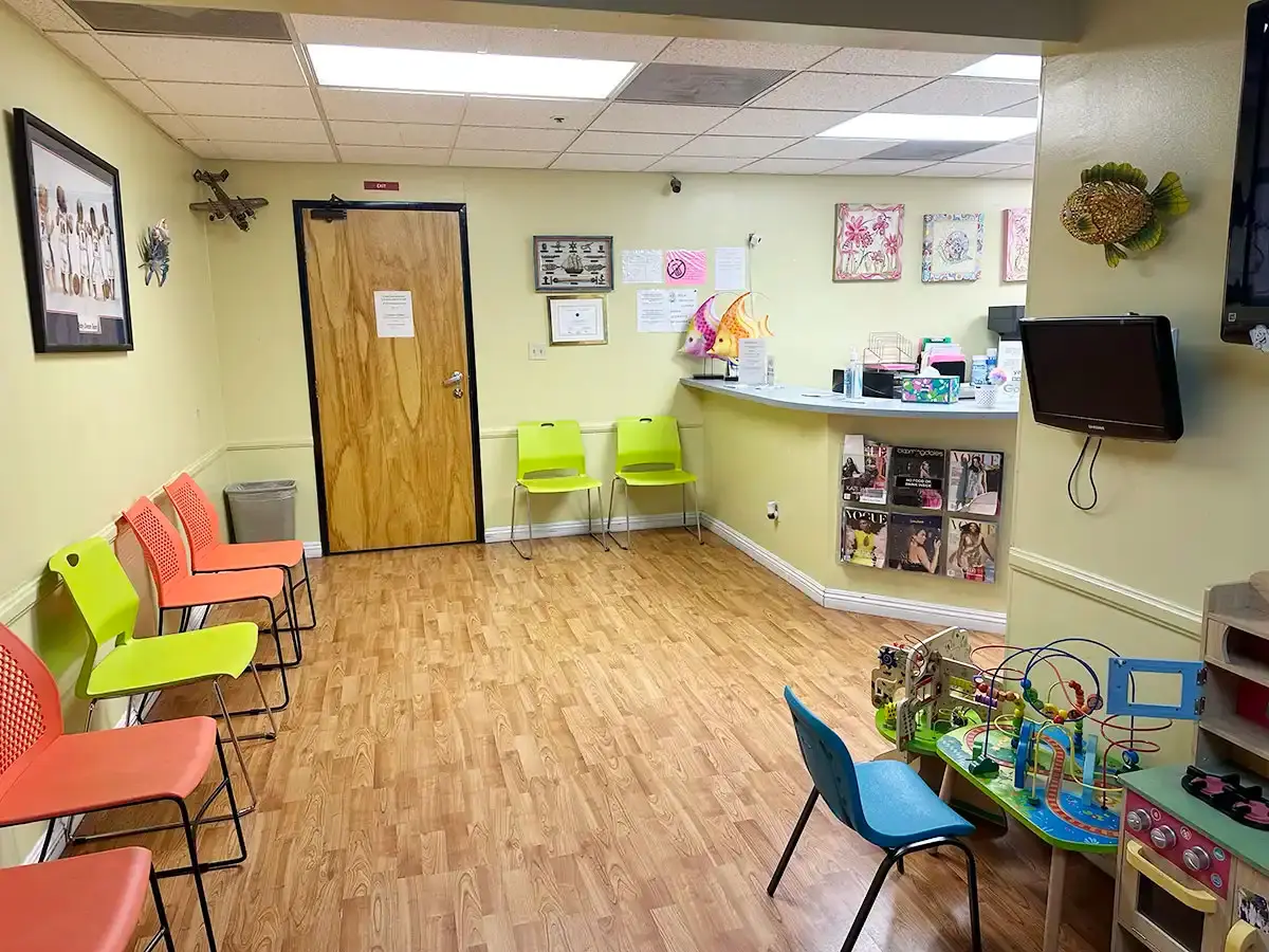 Treatment room at Carineh Nazarian, D.D.S. General Dentistry for Children & Orthodontics, Simi Valley, Simi Valley
