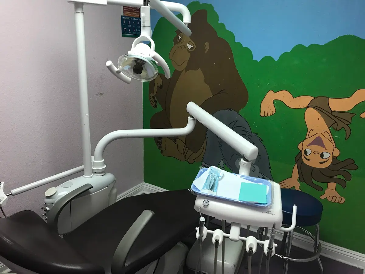 Chairside at Caring Bear Dental, North Hollywood, Los Angeles