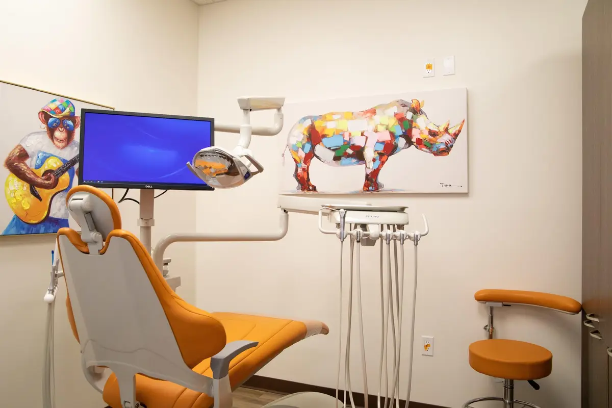 Waiting area at Carson Children's Dentistry, Carson, Carson