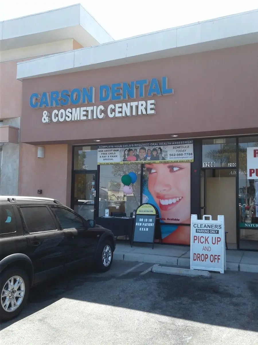 Reception at Carson Dental & Cosmetic Centre, Long Beach, Long Beach