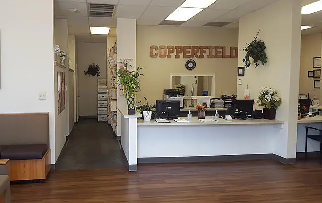 Front entrance of Castle Dental & Orthodontics - Houston, TX (Copperwood Village), West Houston, Houston