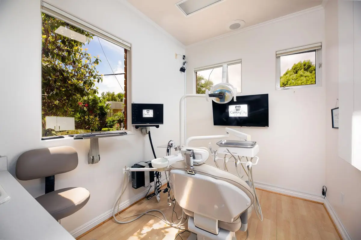 Waiting area at Century City Smiles & Orthodontics, Century City, Los Angeles