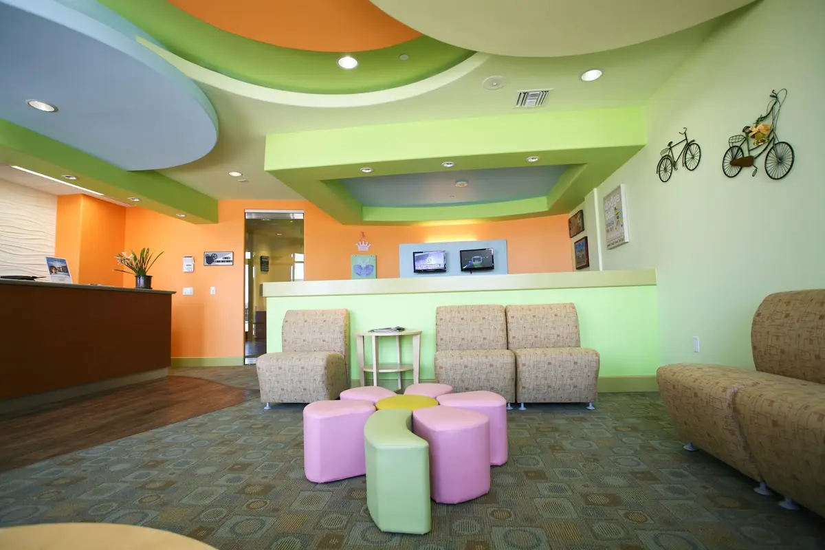 Waiting area at Children's Choice Dental Care Glendora, Glendora, Glendora