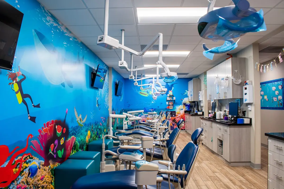 Reception at Children's Dental FunZone - Eagle Rock, Eagle Rock, Los Angeles