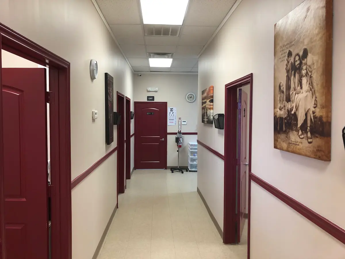 Waiting area at CLINICA HISPANA BELEN, Northside Houston, Houston