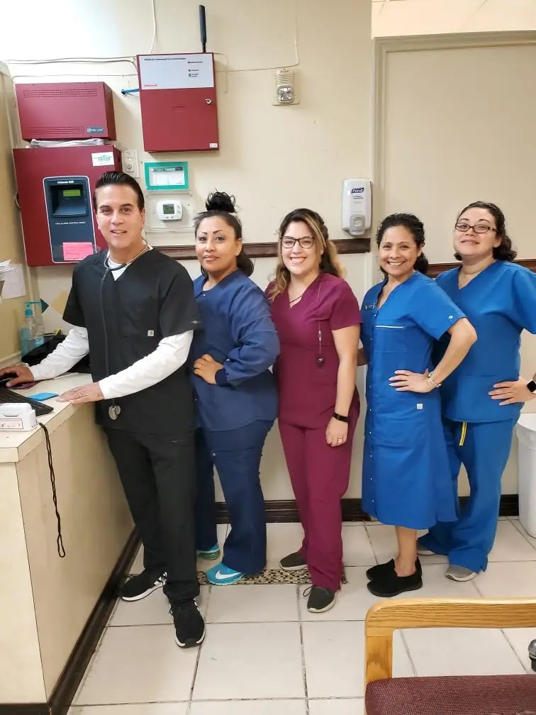 Treatment room at Clinica Hispana, Fondren Southwest, Houston