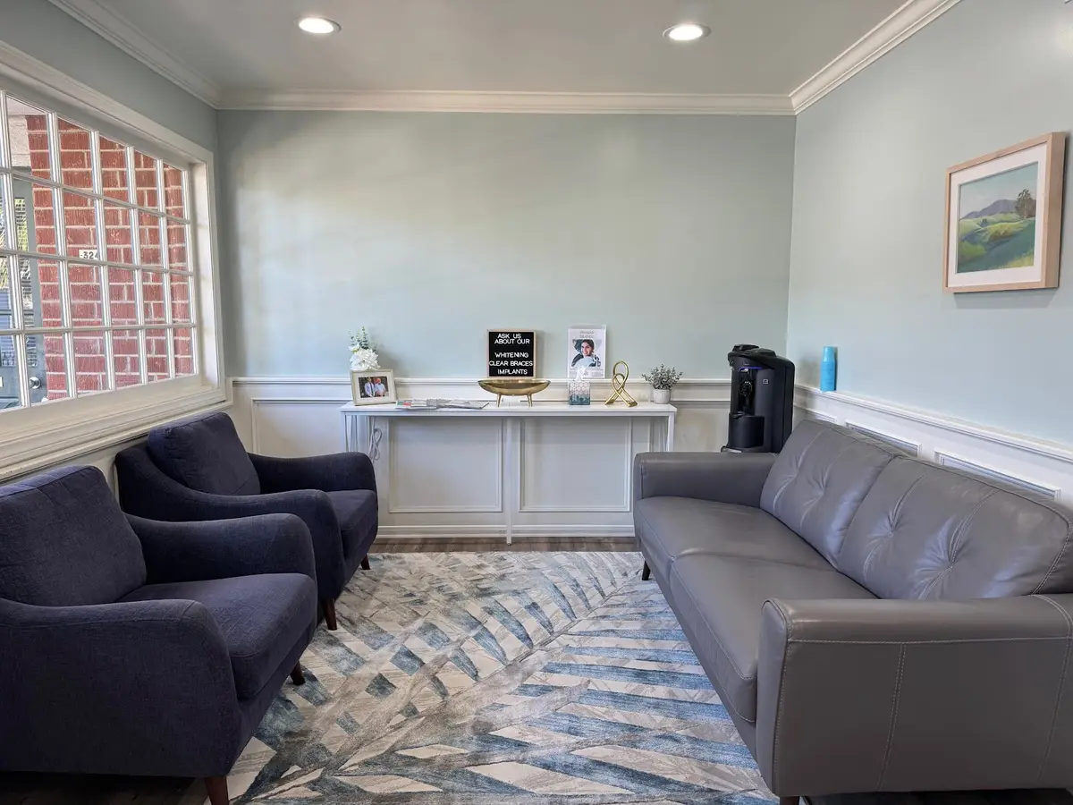 Reception at Cox and Patel DDS, Claremont, Claremont