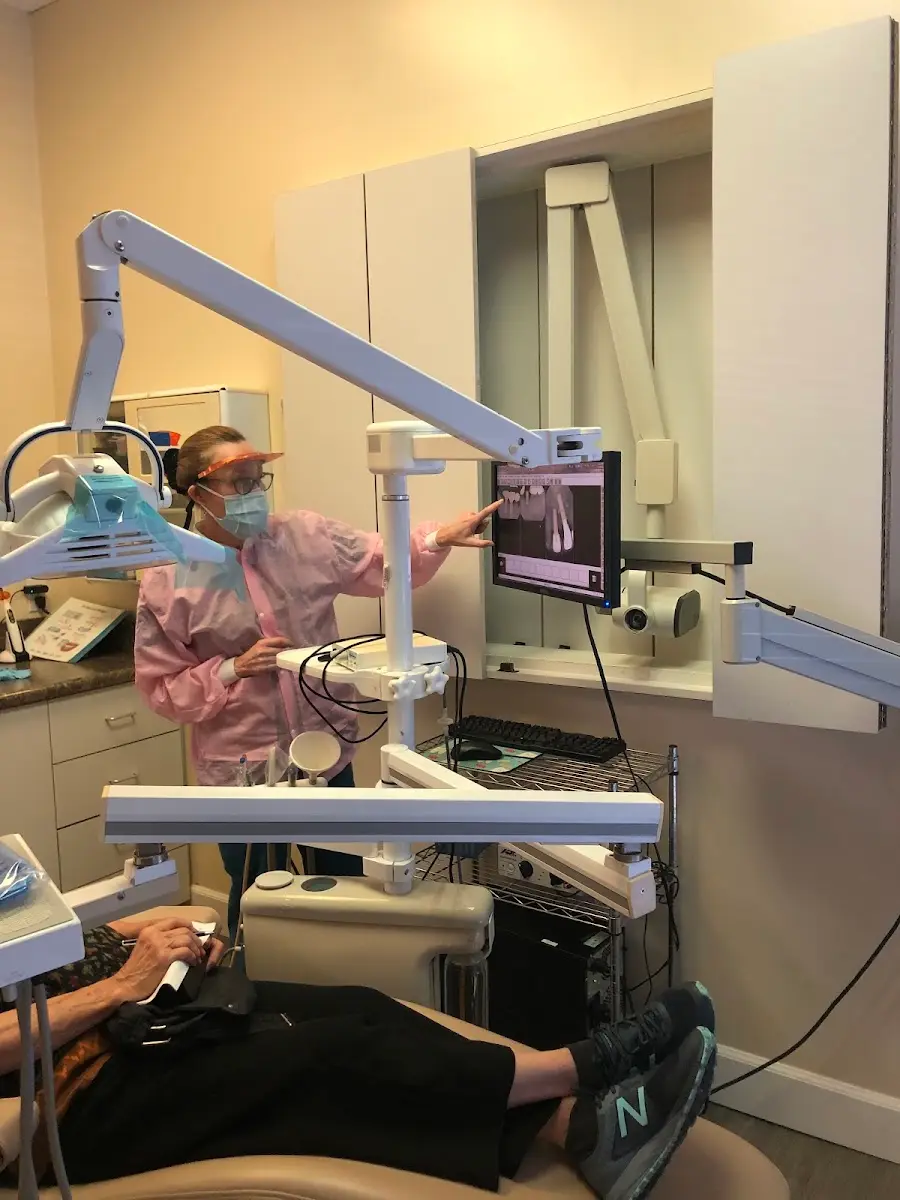 Chairside at Cristiana Ferrari, DDS, Culver City, Los Angeles