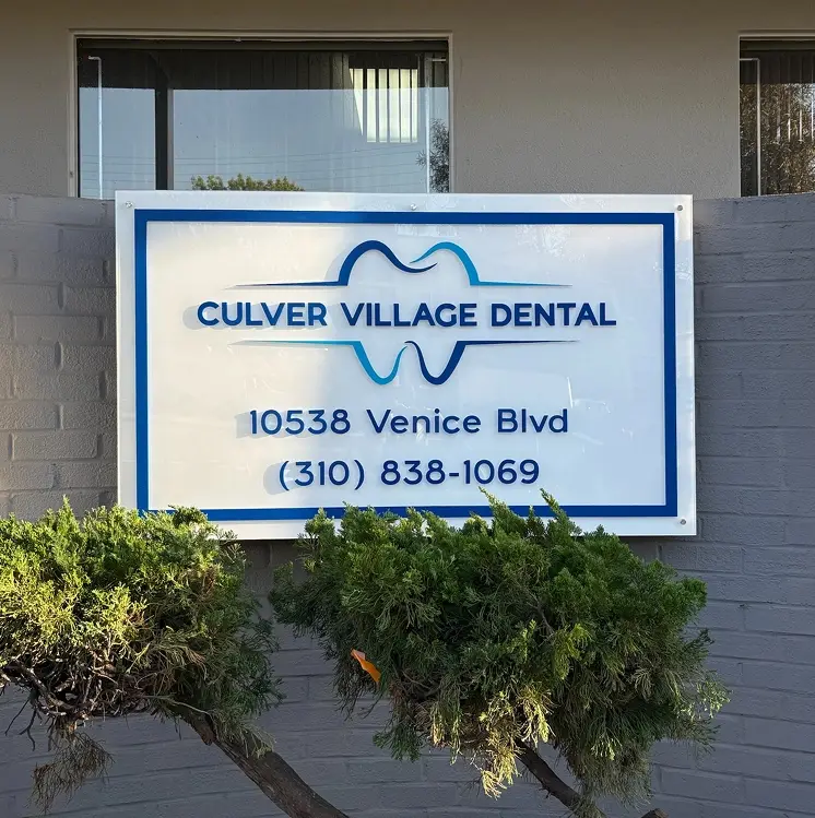 Waiting area at Culver Village Dental, Culver City, Los Angeles