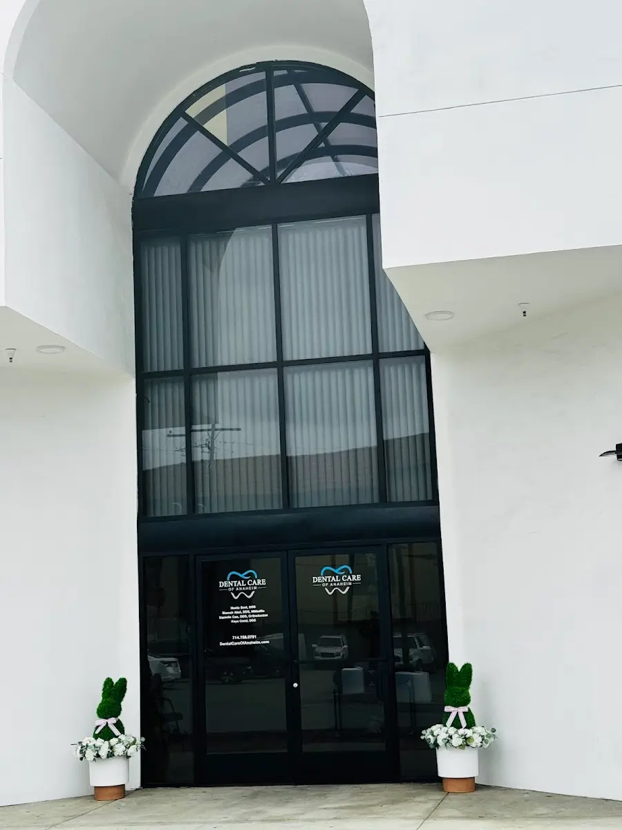 Front entrance of Dental Care of Anaheim, Anaheim, Anaheim