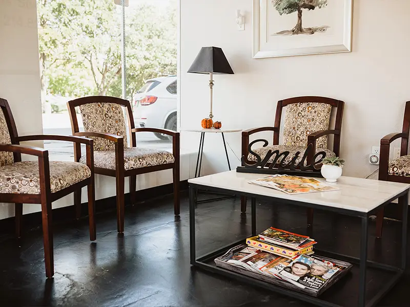 Reception at Dental Center of Lakewood, East Dallas, Dallas