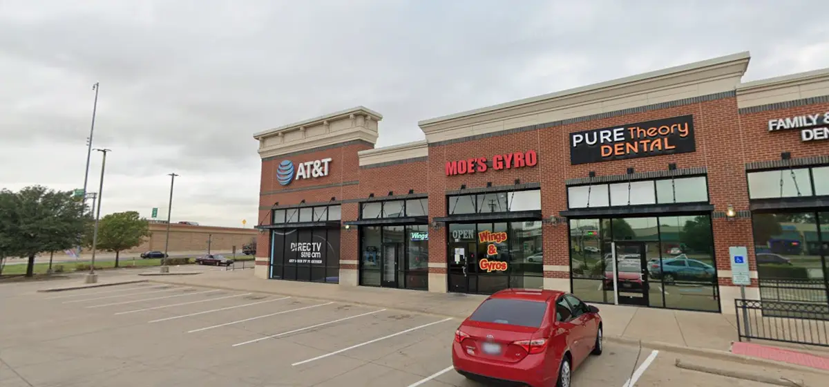 Front entrance of Dentist, Far North Fort Worth, Fort Worth