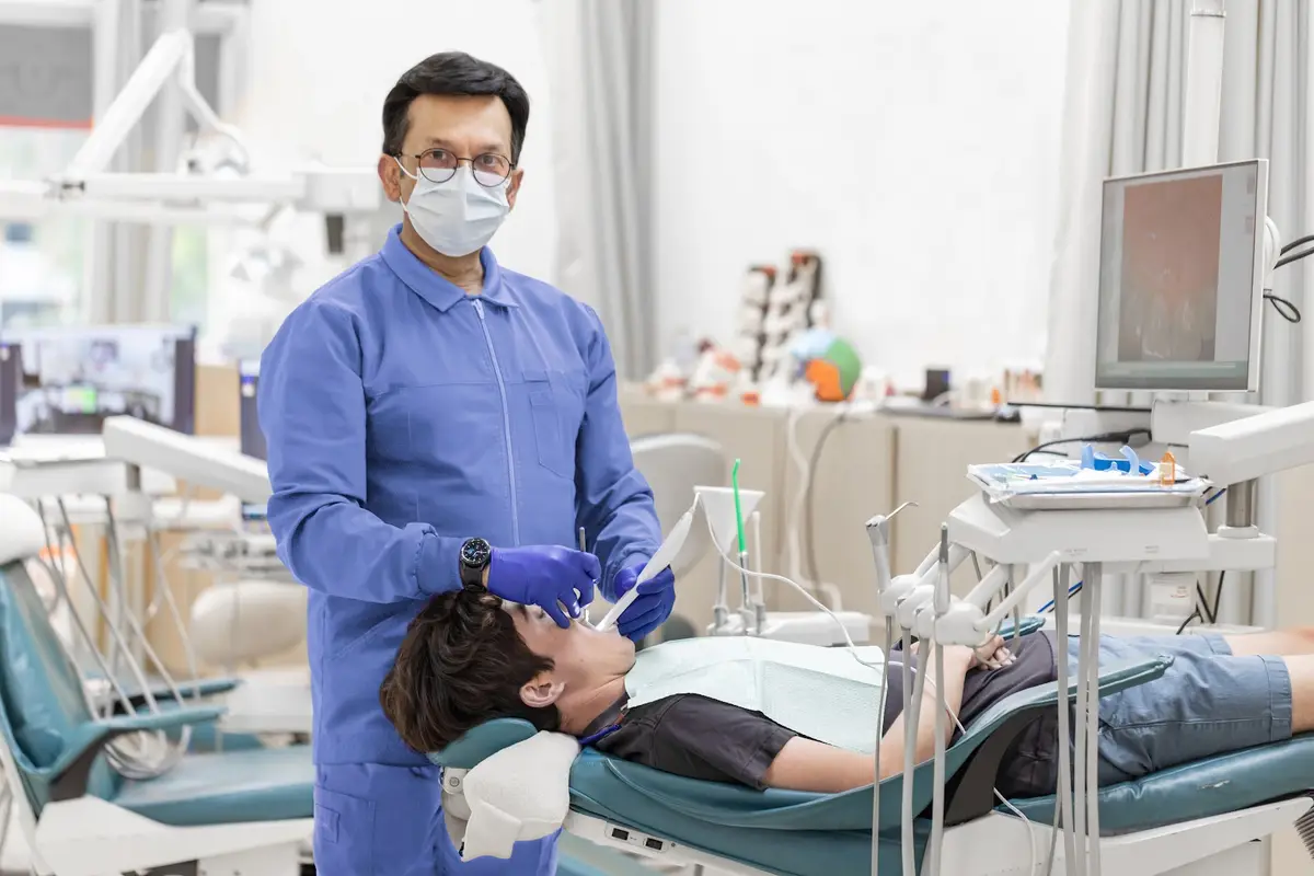 Waiting area at Dentistry by Dr. Doshi, Diamond Bar, Diamond Bar