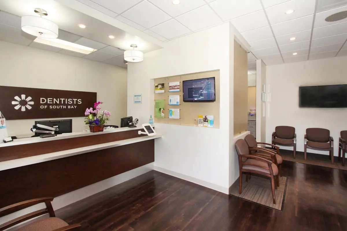 Waiting area at Dentists of South Bay, Torrance, Torrance