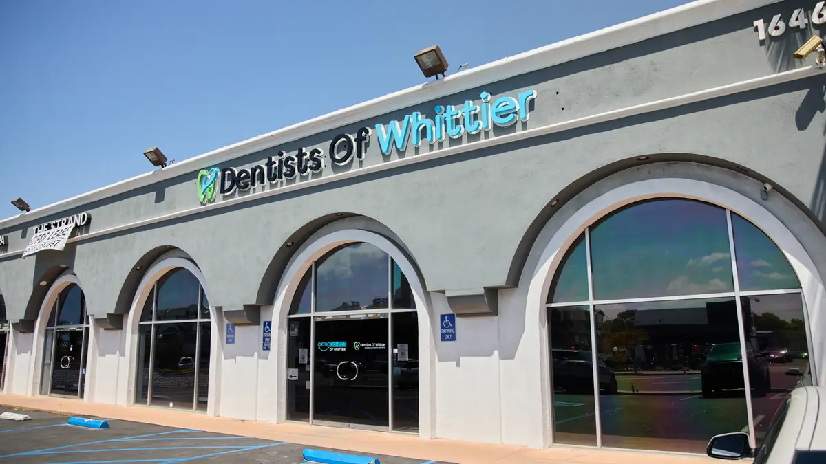 Reception at Dentists of Whittier, Whittier, Whittier