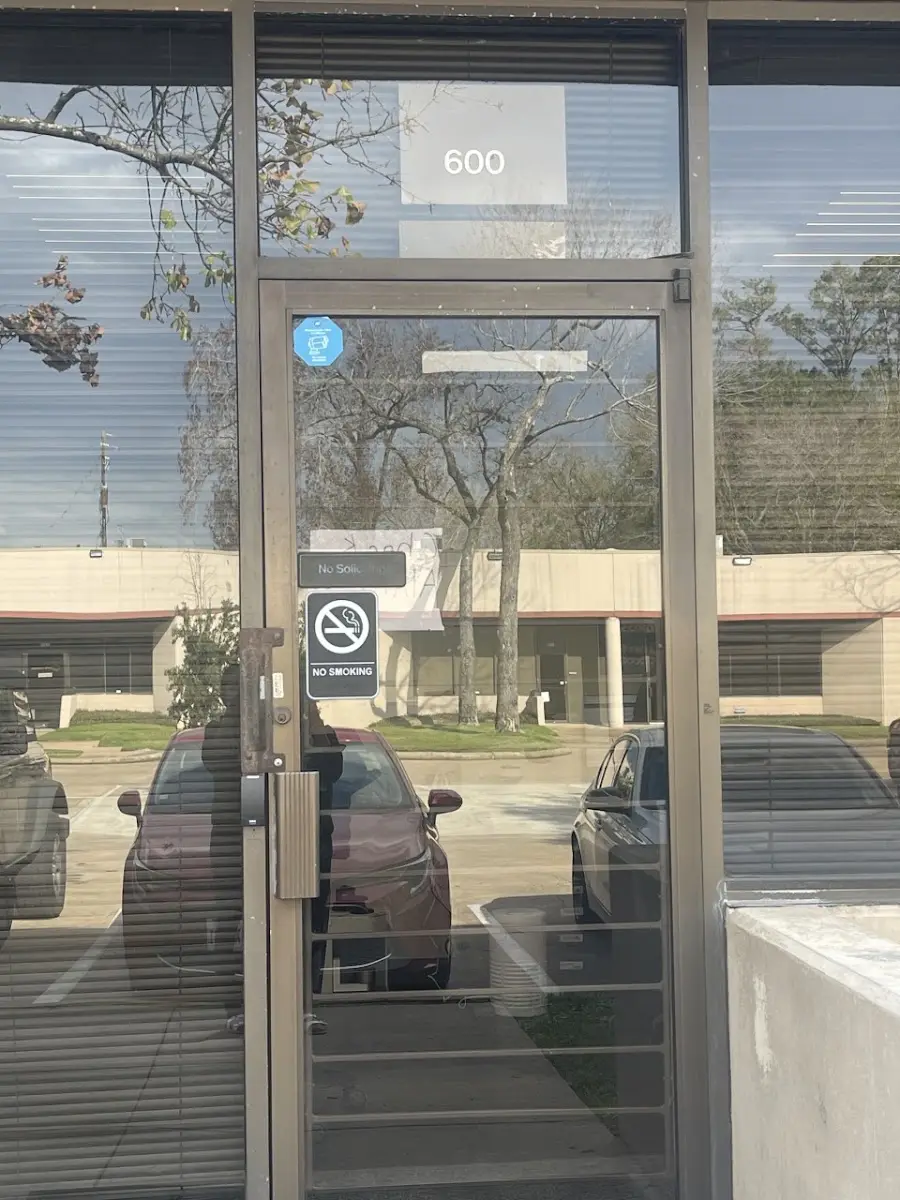 Front entrance of Digital Design Studio, Memorial, Houston