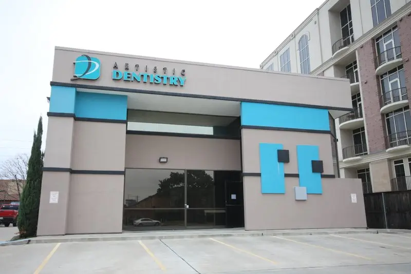 Reception at Distinct Dental, Mid West, Houston