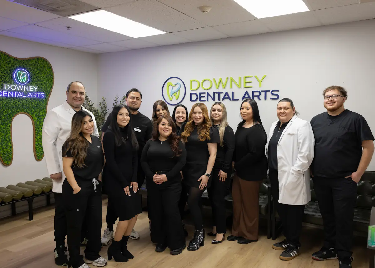 Front entrance of Downey Dental Arts, Downey, Downey