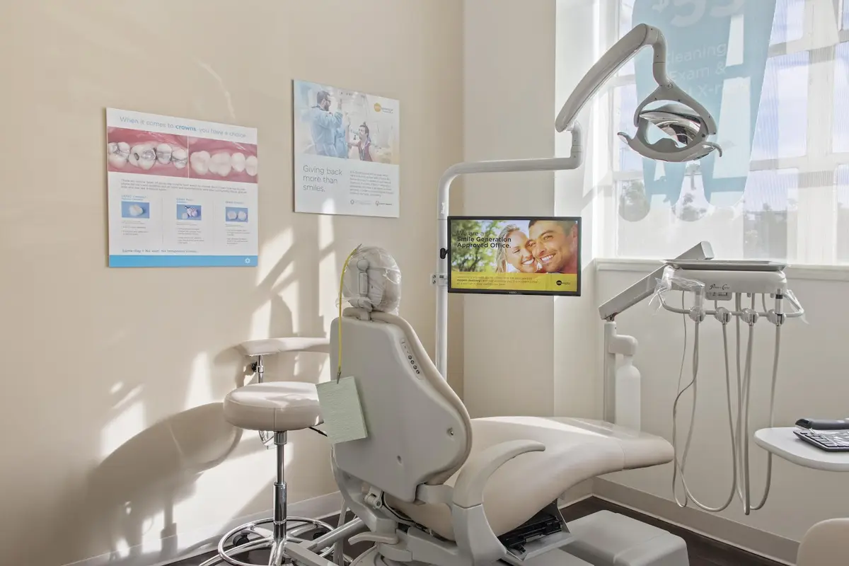 Waiting area at Downey Modern Dentistry, Downey, Downey
