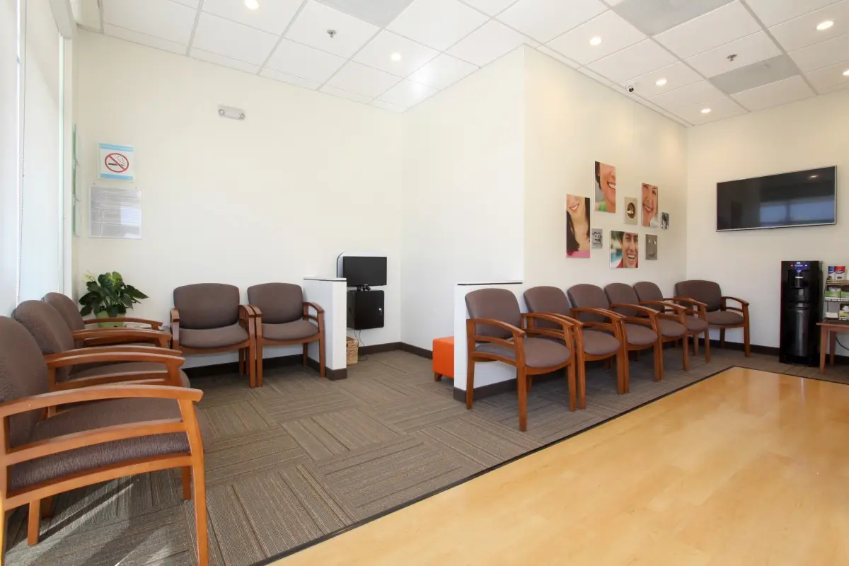 Waiting area at Downey Promenade Dental Group, Downey, Downey