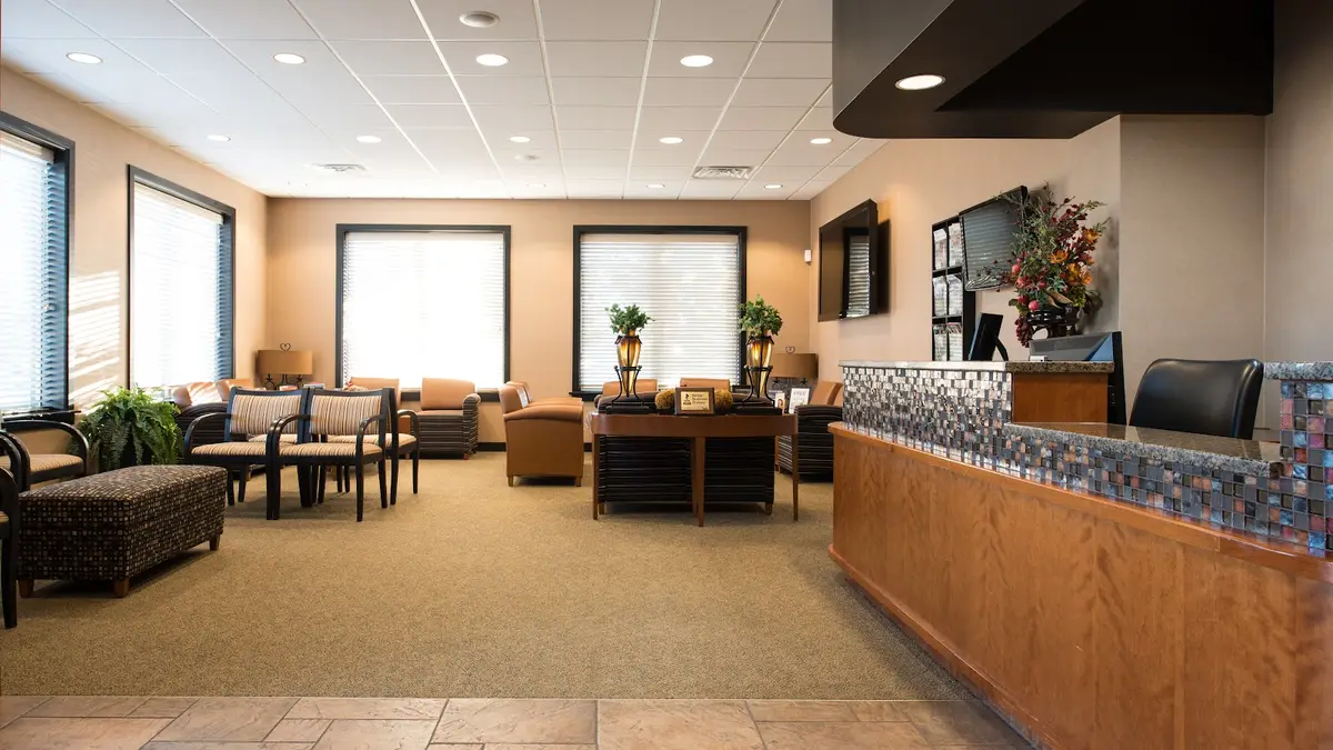 Reception at Dr. Justin Mund, DDS, Hulen, Fort Worth