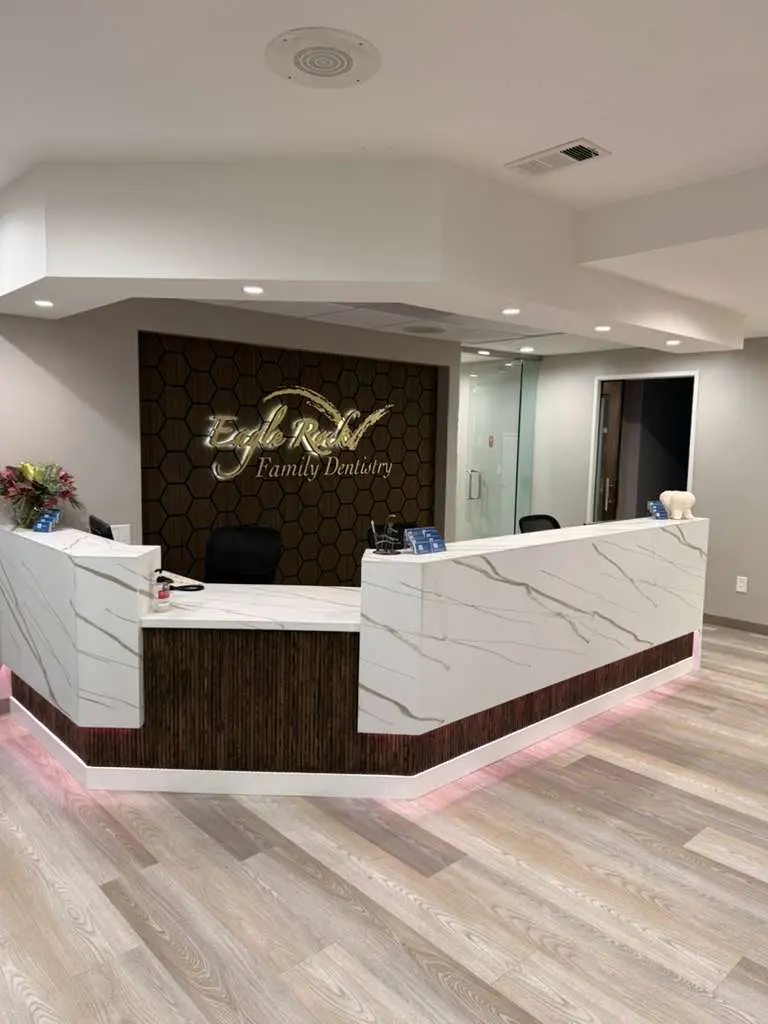 Reception at eagle rock smile, Eagle Rock, Los Angeles