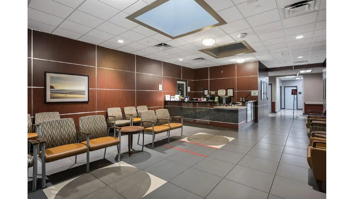 Reception at East Houston Hospital & Clinics, Northeast Houston, Houston