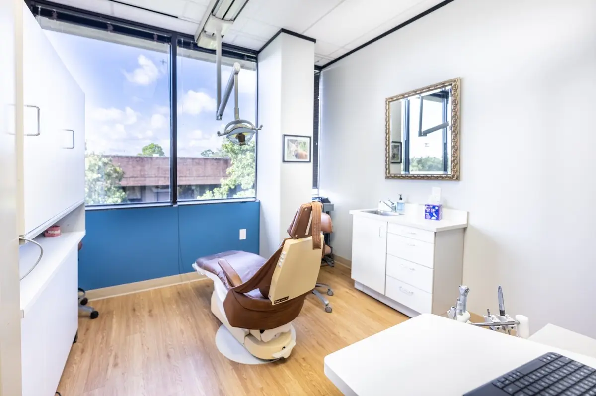 Reception at Echo Lane Dental, Memorial, Houston