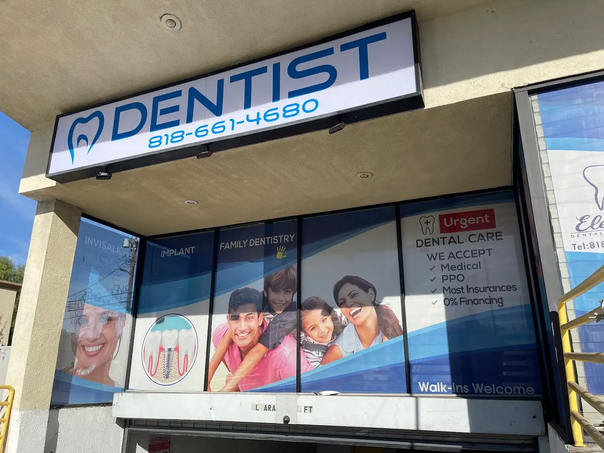 Reception at Elegant Dental Center, Woodland Hills, Woodland Hills
