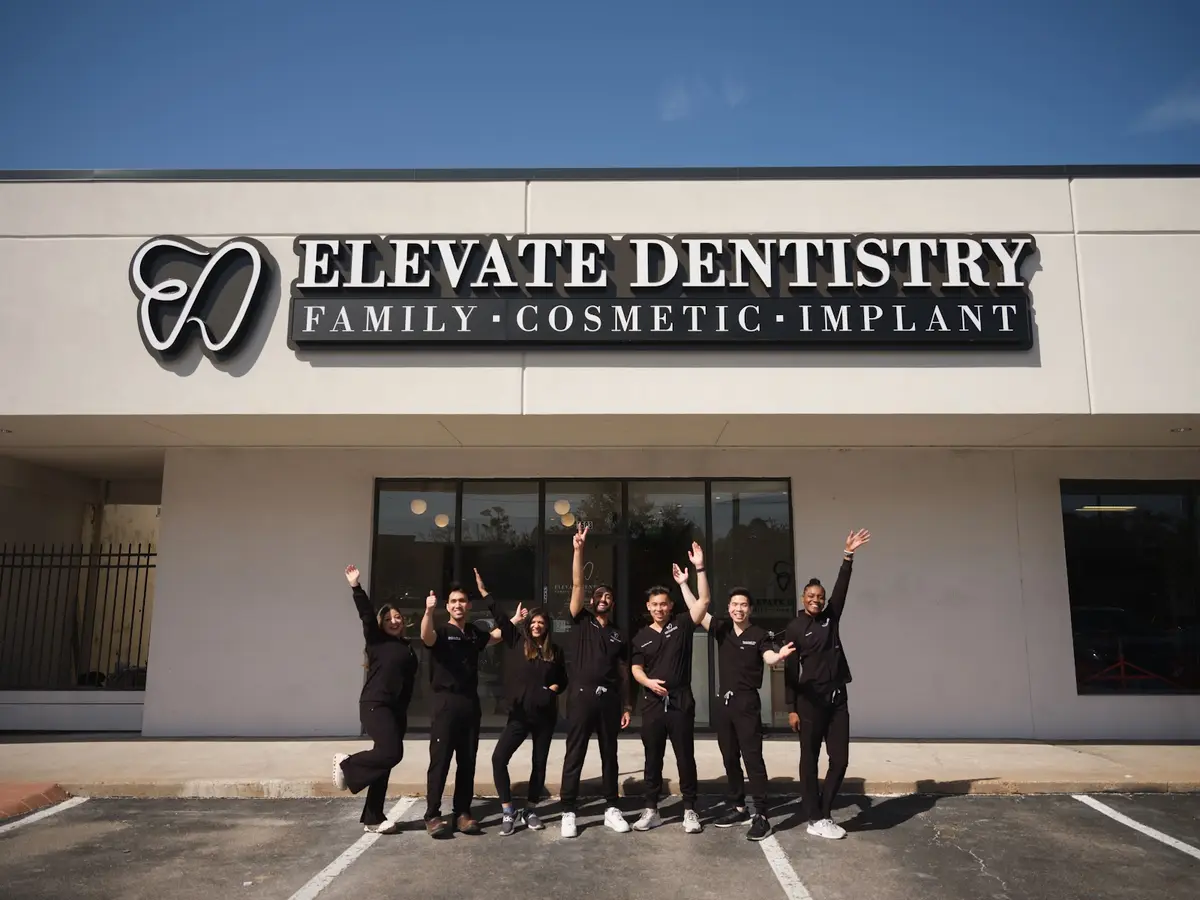 Reception at Elevate Dentistry, Houston Heights, Houston