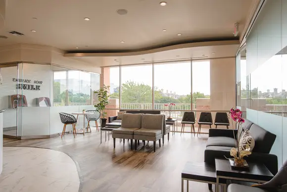 Waiting area at Embrace Orthodontics, Energy Corridor, Houston