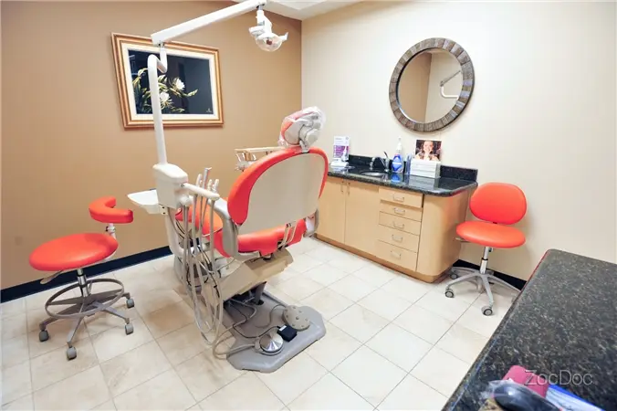 Waiting area at Emerald Dental, Sharpstown, Houston
