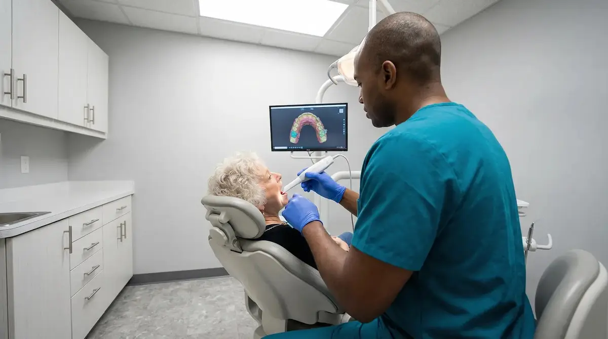 Treatment room at Emergency Dental Service, Memorial, Houston