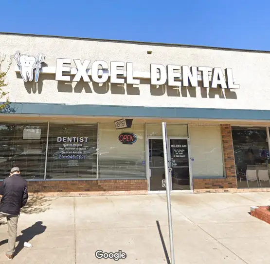 Reception at Excel Dental Clinic, Oak Cliff, Dallas